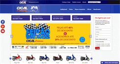 Desktop Screenshot of cicalhonda.com.br
